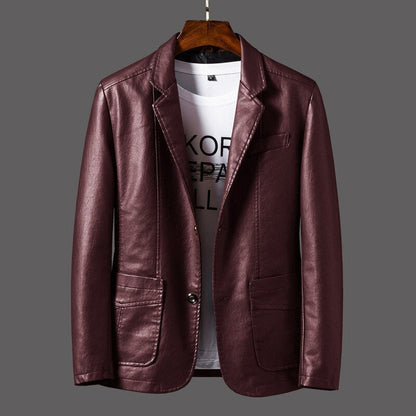 Leren Jack voor Mannen Modern Design