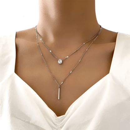 Lichtgevende Ketting Raster Design voor Dames