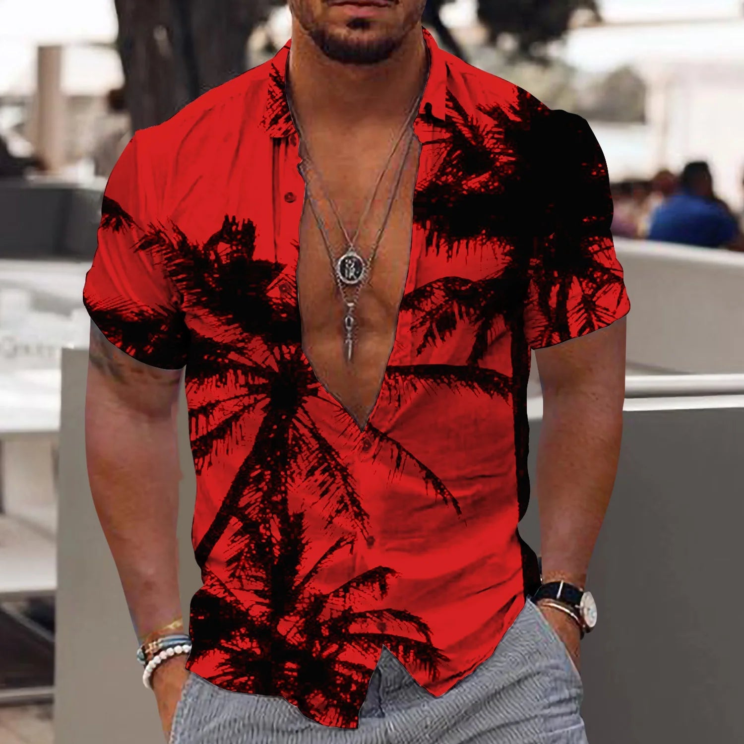 Oversized Zomert-shirt voor Mannen Comfortabel en Los - Mode Vibes