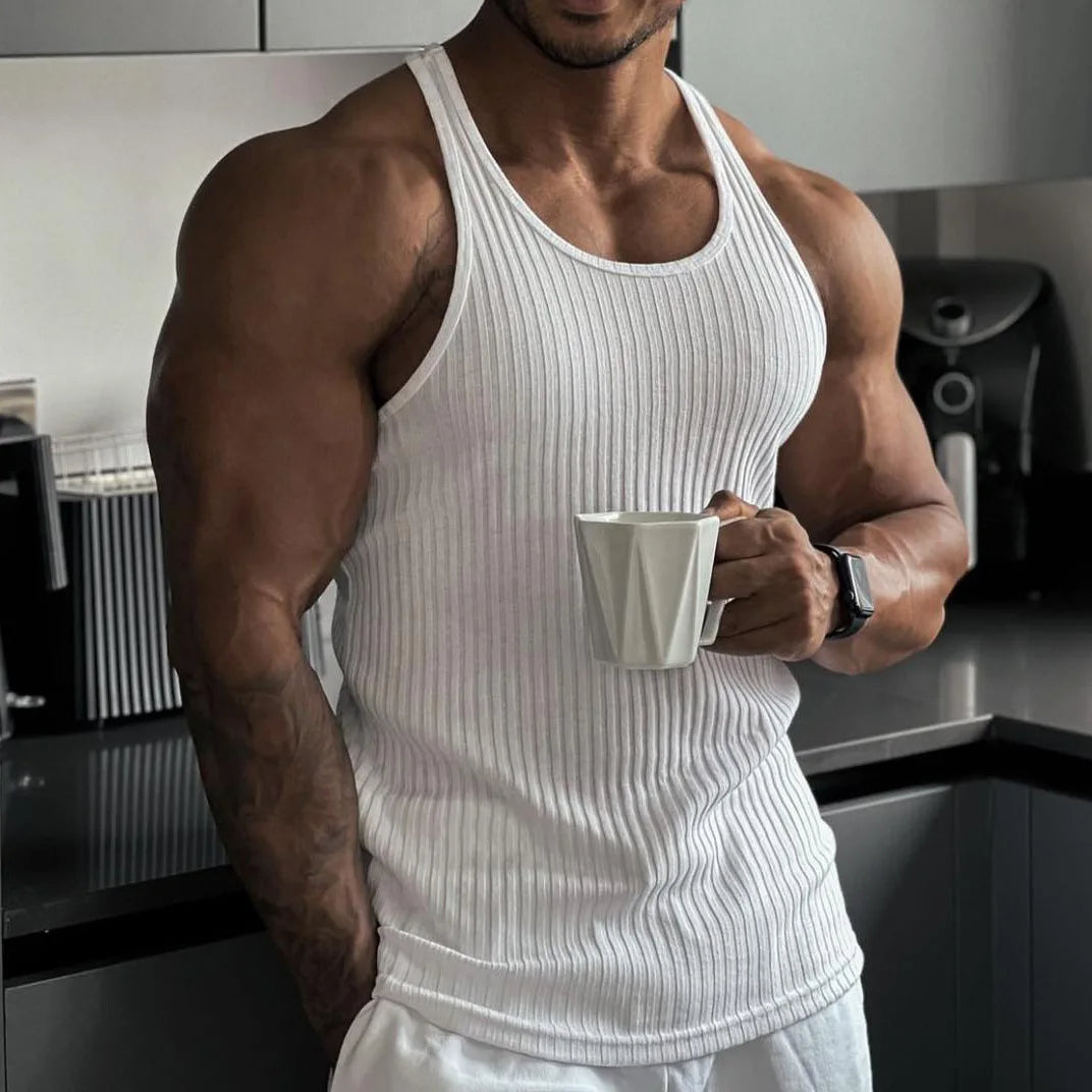 Herense Tanktop Sportief en Stoer voor Mannen - Mode Vibes