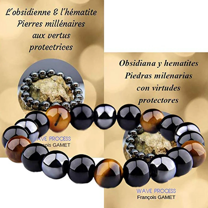 Kralen Armband met Triple Bescherming Stoer en Betekenisvol