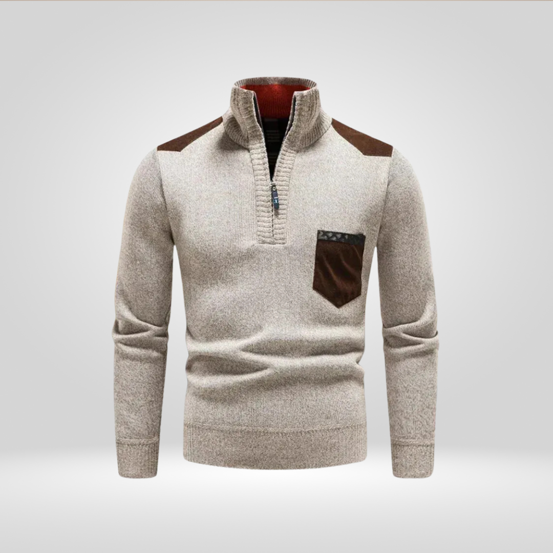 Heren Trui Gebreid Zacht Warme Winterpullover Comfortabel