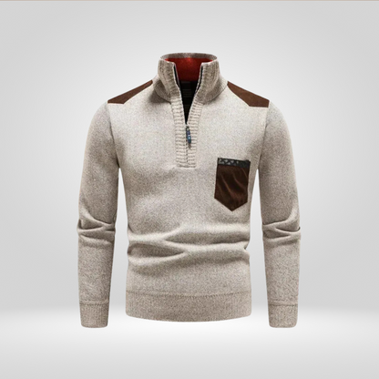 Heren Trui Gebreid Zacht Warme Winterpullover Comfortabel