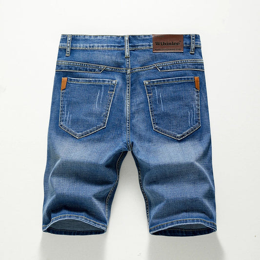 Korte Jeans Broek Stijlvol en Casual voor Mannen - Mode Vibes