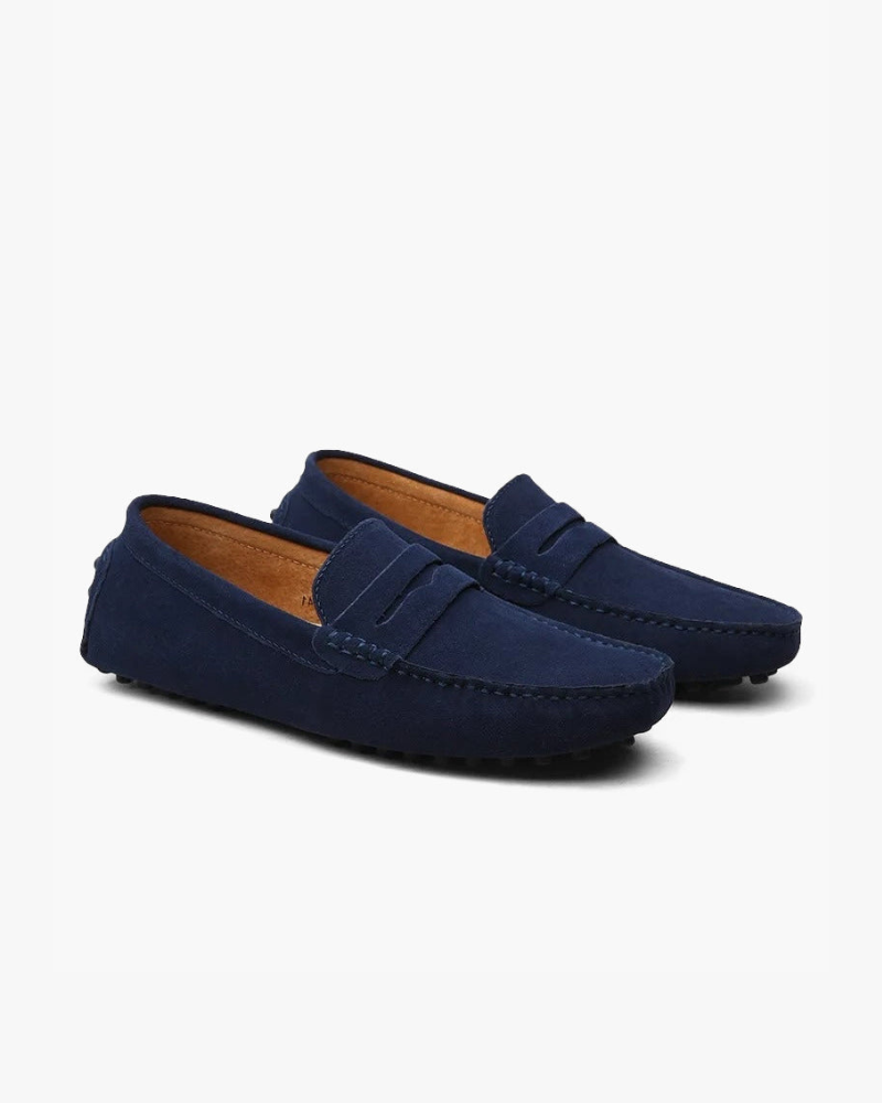 Suède Mokassin Heren Schoen Slip On Comfortabel Leer - Mode Vibes