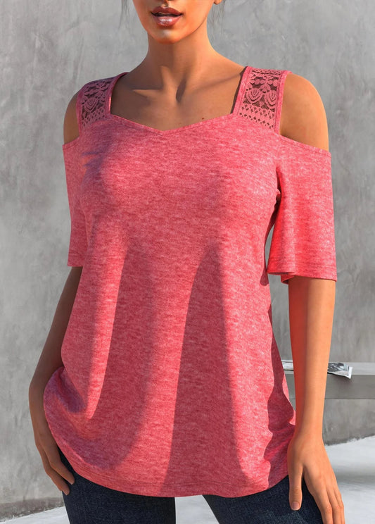 Plus-Size Zomer Top voor Vrouwen Kort en Cool - Mode Vibes