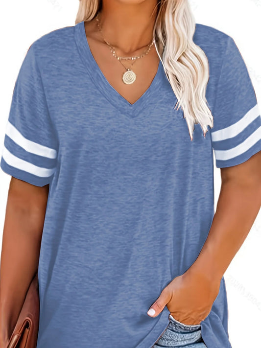 Plus-Size Casual Shirt met Stretch - Mode Vibes