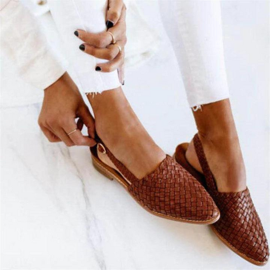 Honória – Chique Woven Slingbacks voor Dames