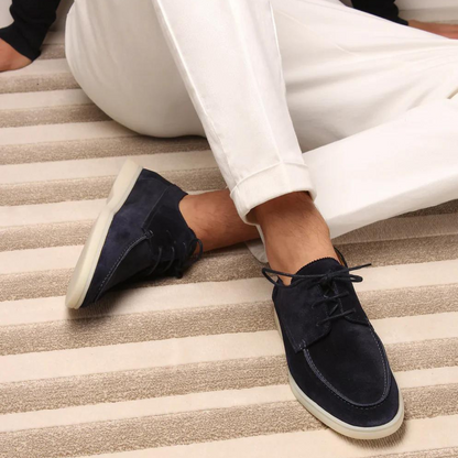 Leren Loafers voor Heren met Veters Luxe Design