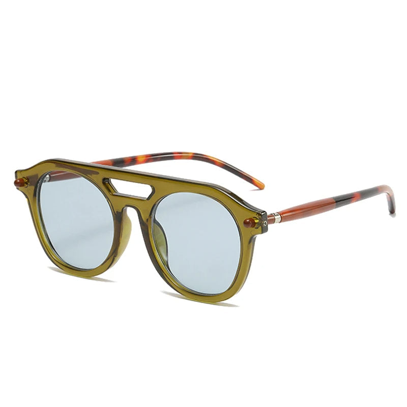 Retro Zonnebril Trendy Mode Heren en Dames - Mode Vibes