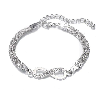 Zilveren Infinity Armband Elegante Sieraden