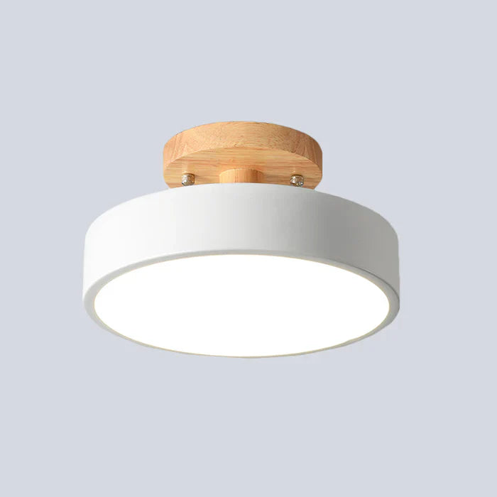 Moderne LED Plafondlamp Noordse Stijl NordWood - Mode Vibes