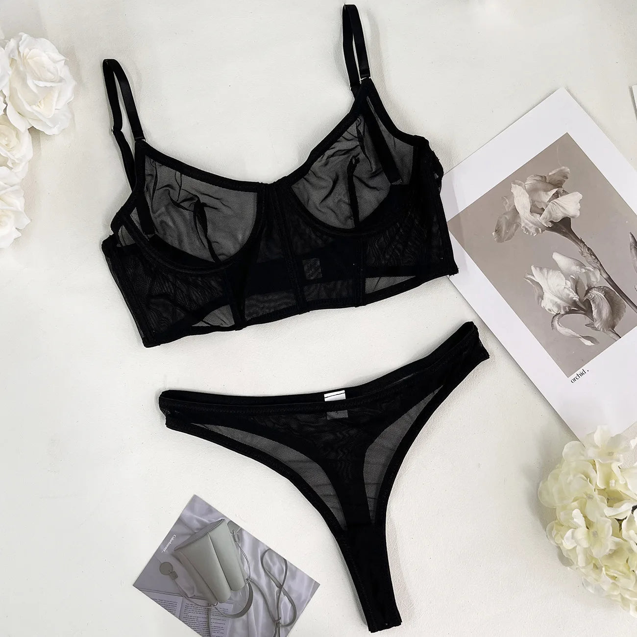 Lingerie Set Tweedelig Sexy Dame - Mode Vibes