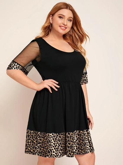 Plus-Size Zomerjurk Stoer en Stijlvol voor Vrouw