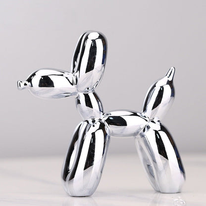 Kunststof Honden Sculptuur BouncePup Ballonhond Figuur - Mode Vibes