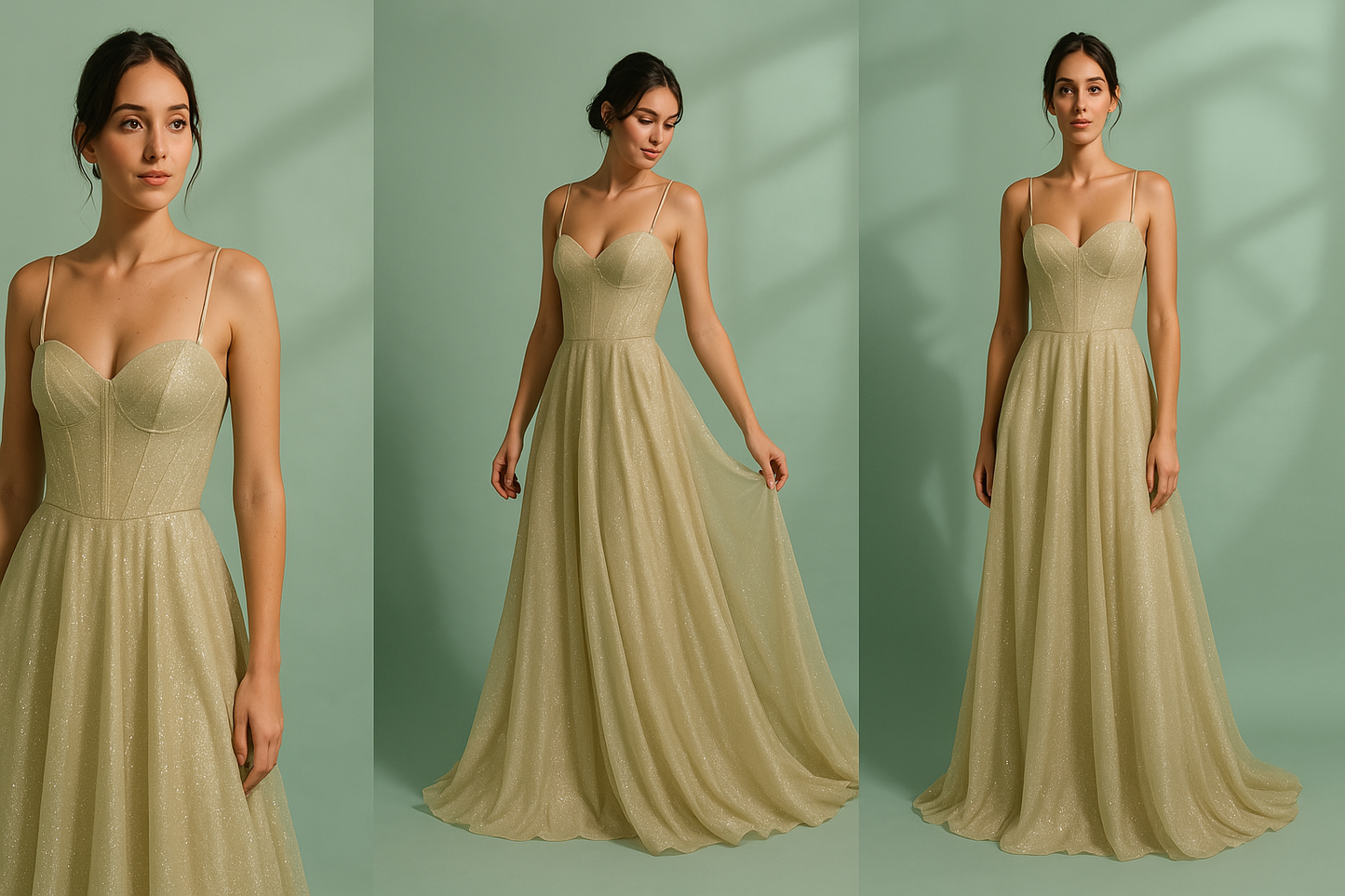 Avondjurk Satijn Open Rug Elegante Gala Jurk - Mode Vibes