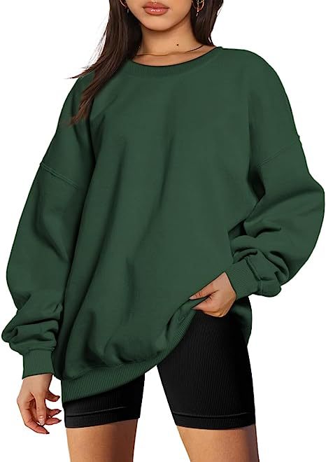 Dames Oversized Trui Ronde Hals Zacht Basic Model