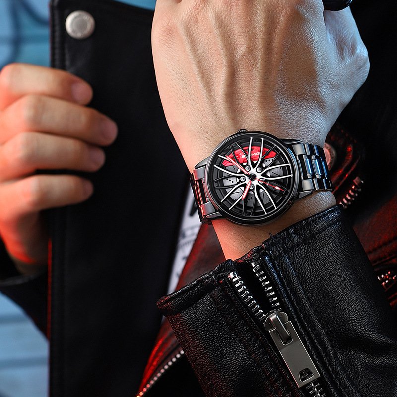 Heren Horloge Racewagen Stijl Vol Automatisch