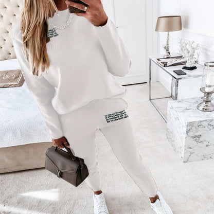 Dames Trainingspak Comfortabel Twee-Delig Sportoutfit