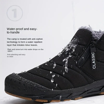 Unisex Winterschoenen Warm en Waterdicht