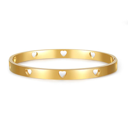 Dames Armband RVS Roestvrij Staal met Hart Motief