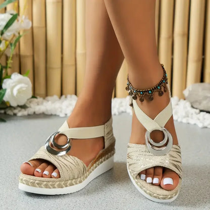 SoleViva Dames Leren Sandalen