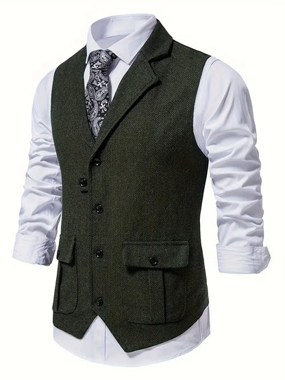 Blazer voor Heren Herringbone Stijl Niklas