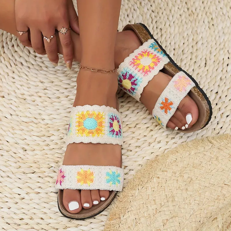 Dames Slippers Zomer Platte Comfortabele Sandalen - Mode Vibes