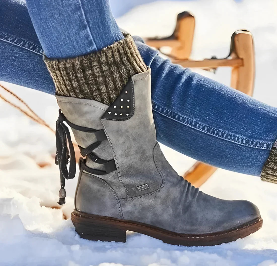 Dames Orthopedische Laarzen Warme Wol voor Winter