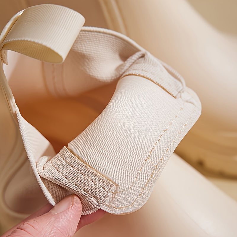 Dames Regenlaarzen Halfhoog Waterdicht Antislip Zool
