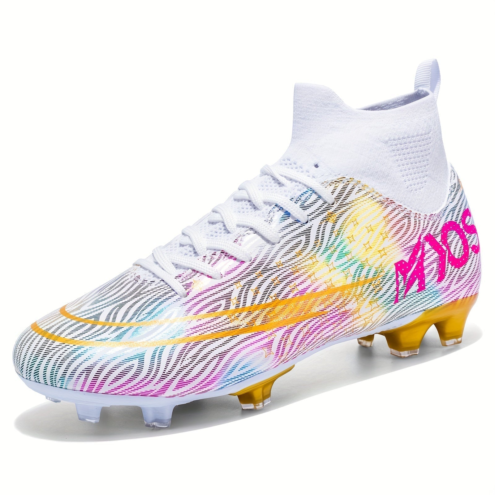 Heren Voetbalschoenen met Goede Grip en Hoge Enkel - Mode Vibes