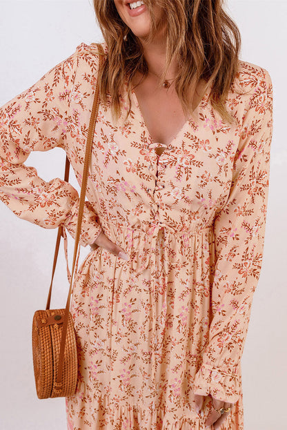 Betoverende Maxi Jurk met Kleurige Strepen van La Bella Moda