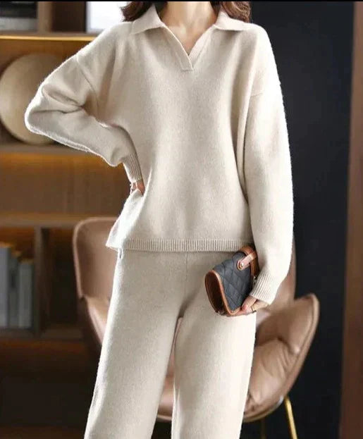 Dames Oversized Trainingspak 2-Delig Set Trui en Broek - Mode Vibes