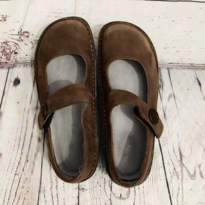 Suède Comfort Schoenen Vintage Stijl - Mode Vibes