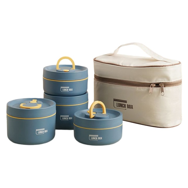 Isolatie Lunchbox Met Gratis Draagtasje Thermo Box