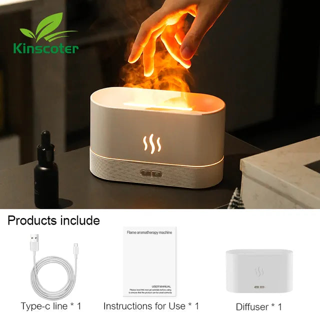 Ultrasone Aroma Diffuser Met Cool Mist