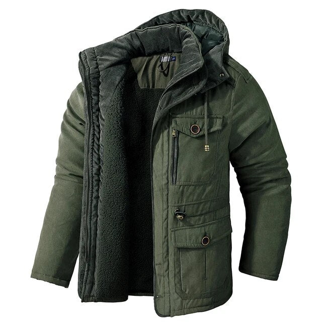 Militaire Parka Jas Warm en Waterdicht voor Heren