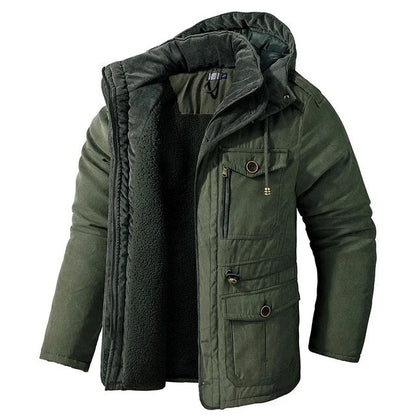 Militaire Parka Jas Warm en Waterdicht voor Heren