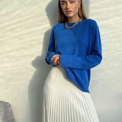 Zachte Cashmere Trui voor Vrouw Warm en Comfy