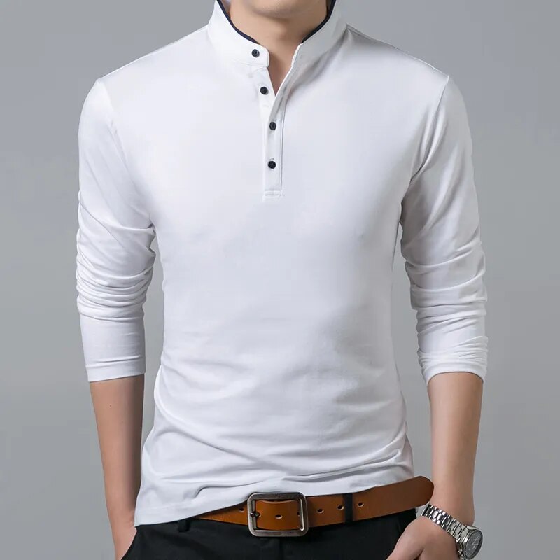 Casual Katoenen Overhemd Lange Mouwen Comfortabel