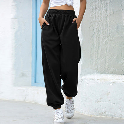 Dames Joggingbroek High Waist Comfortabel Zacht
