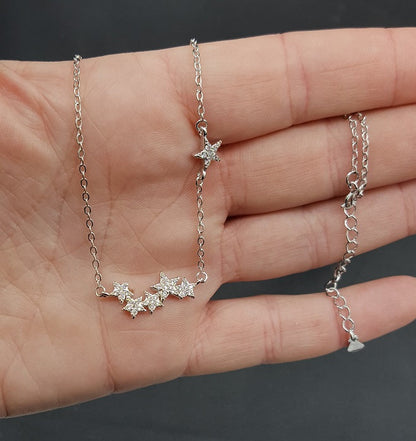 Sterrenketting Zilver met Leuke Design