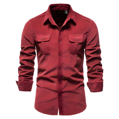 Stijlvol Heren Overhemd Aiden Slim Fit