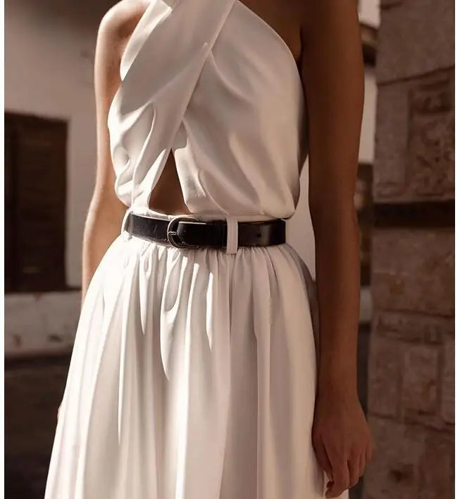 Lente Dames Halter Jumpsuit voor Zomerse Stijlvolle Avonturen