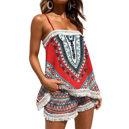 Bohemian Glow Zomerse Short Set