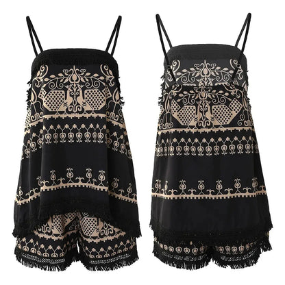 Bohemian Glow Zomerse Short Set