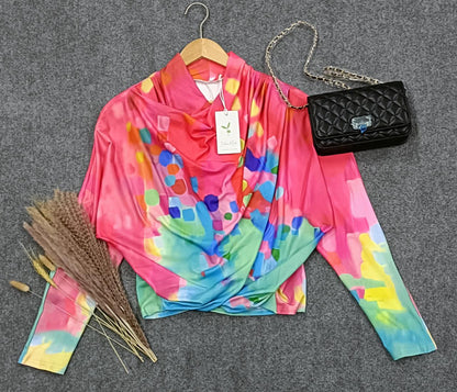 Wintertrui met Leuke Print voor Vrouw