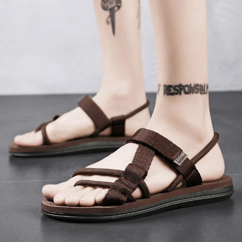 FashionFlex Trendy Comfortabele Antislip Platte Sandalen