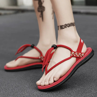 FashionFlex Trendy Comfortabele Antislip Platte Sandalen