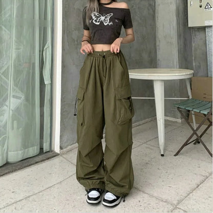 ModeMeester's Trendy Zomerse Baggy Cargo Broeken